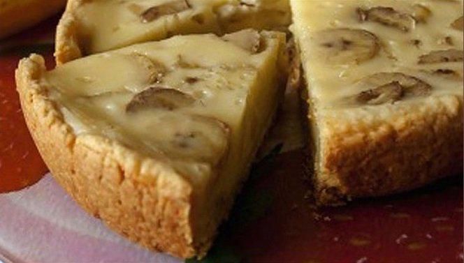 Банановый пирог