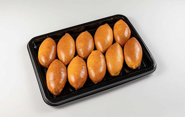 пирожки с картошкой 10 шт (550гр)